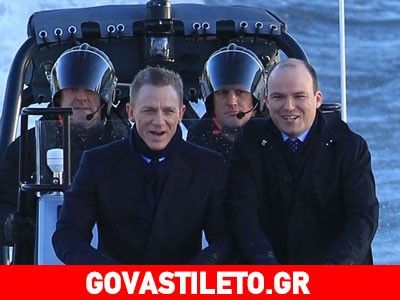 Στη δημοσιότητα οι πρώτες φωτογραφίες από τα γυρίσματα της νέας ταινίας του Τζέιμς Μποντ!